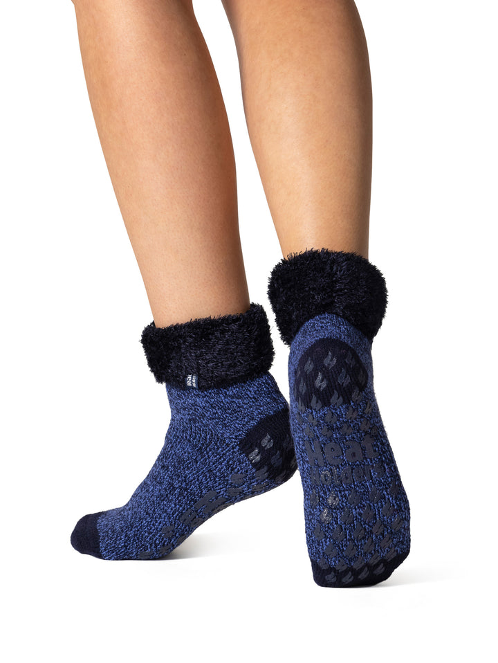 HEAT HOLDERS Thermal Lounge Slipper Socks-Womens