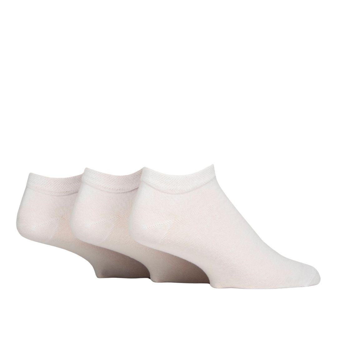 IOMI GENTLE GRIP 3PK Diabetic Trainer Socks - Mens