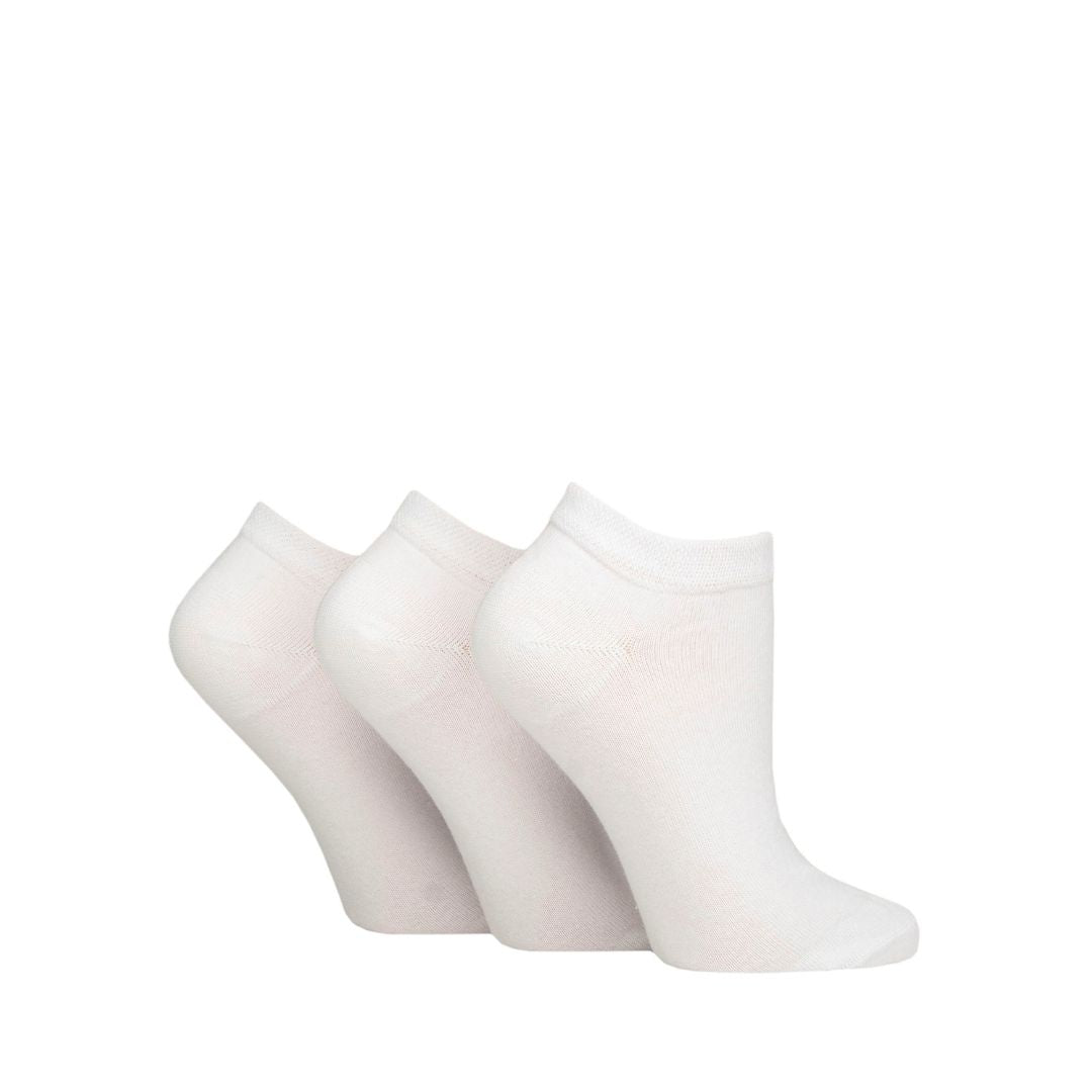 IOMI GENTLE GRIP 3PK Diabetic Trainer Socks - Womens