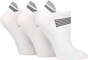 GLENMUIR 3PK Compression Trainer Sport Socks - Women's 4-8