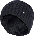 Load image into Gallery viewer, HEAT HOLDERS Ribbed Turnover Thermal Beanie-Mens
