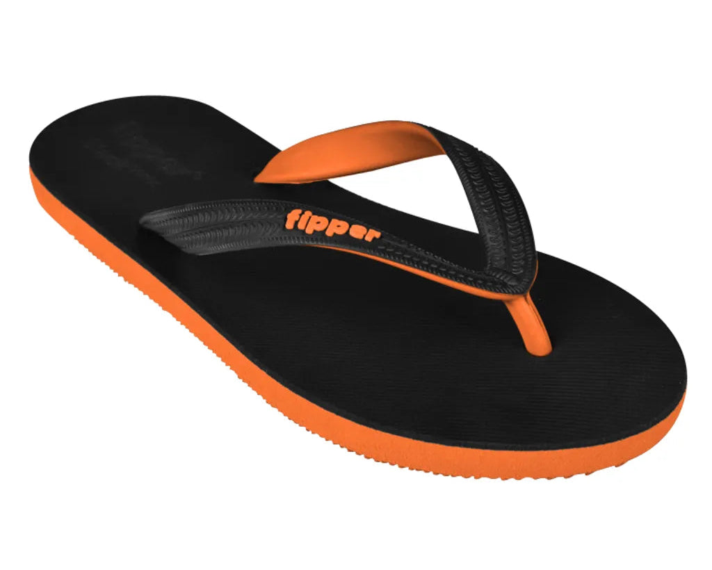Fipper Black Series Natural Rubber Thongs - Mens