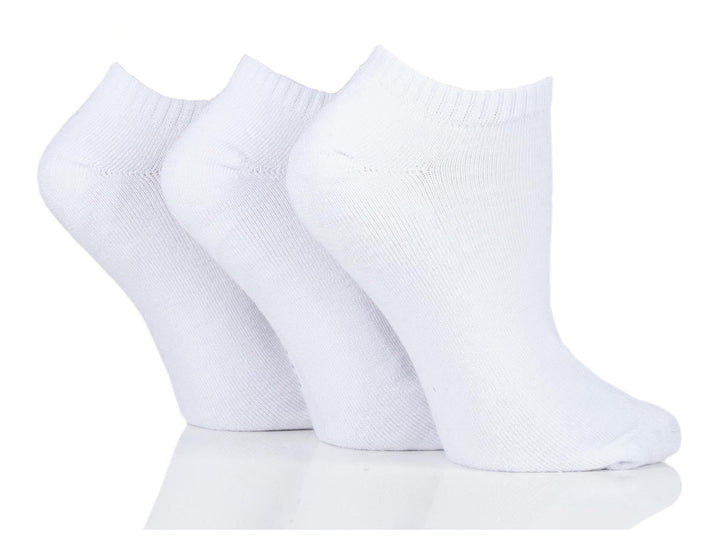 GLENMUIR 3PK Bamboo Trainer Socks- Women's 4-8