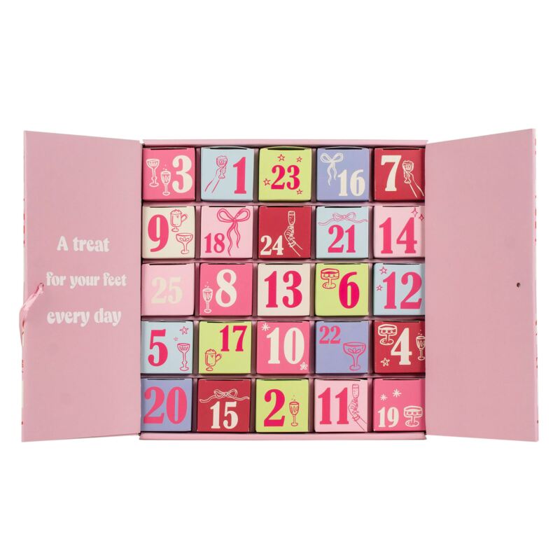 SOCKSHOP 25 Day Christmas Bamboo Sock Advent Calendar - Women's