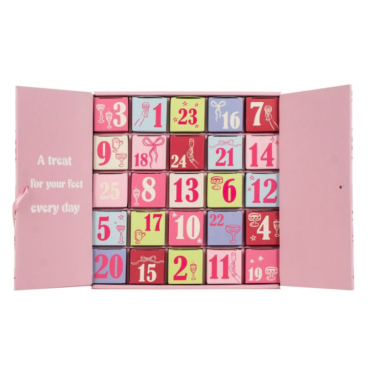 SOCKSHOP 25 Day Christmas Bamboo Sock Advent Calendar - Women's