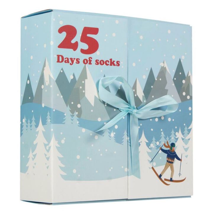 SOCKSHOP 25 Day Christmas Bamboo Sock Advent Calendar - Men's