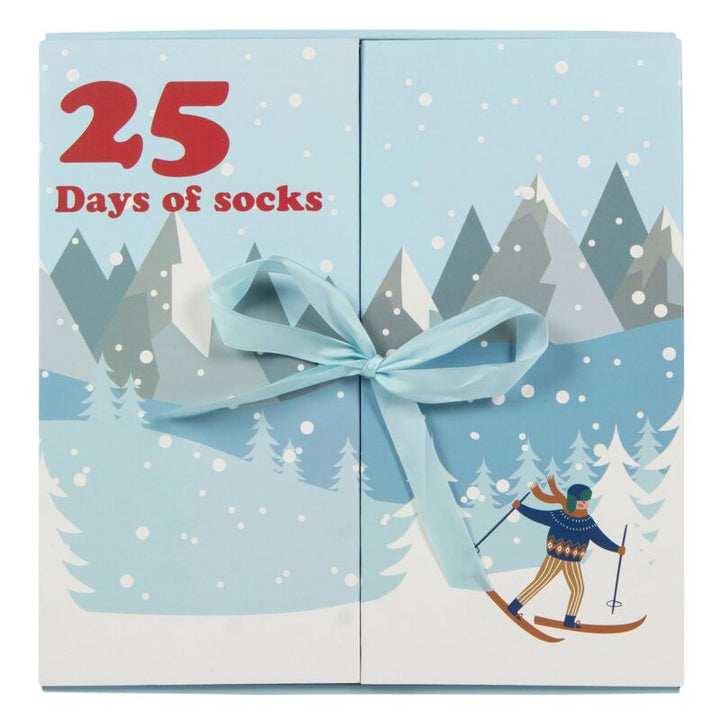 SOCKSHOP 25 Day Christmas Bamboo Sock Advent Calendar - Men's
