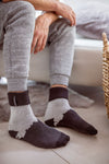 Load image into Gallery viewer, HEAT HOLDERS Robin Lite Lounge Socks - Mens Navy Size UK 6-11
