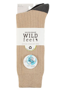 WILDFEET Men's 3PK Recycled Cotton Boot Sock
