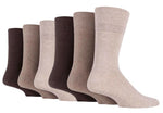 Load image into Gallery viewer, IOMI FootNurse Gentle Grip 6PK Bamboo Diabetic Socks - Men's
