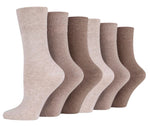 Load image into Gallery viewer, IOMI FootNurse Gentle Grip 6PK Bamboo Diabetic Socks - Women's
