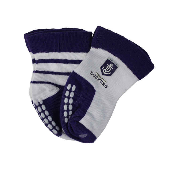 AFL Fremantle Dockers 4Pk Infant Socks