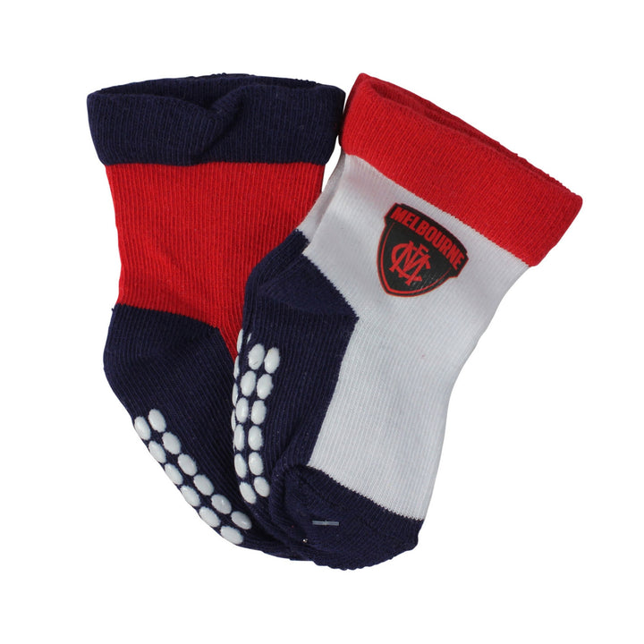 AFL Melbourne Demons 4Pk Infant Socks