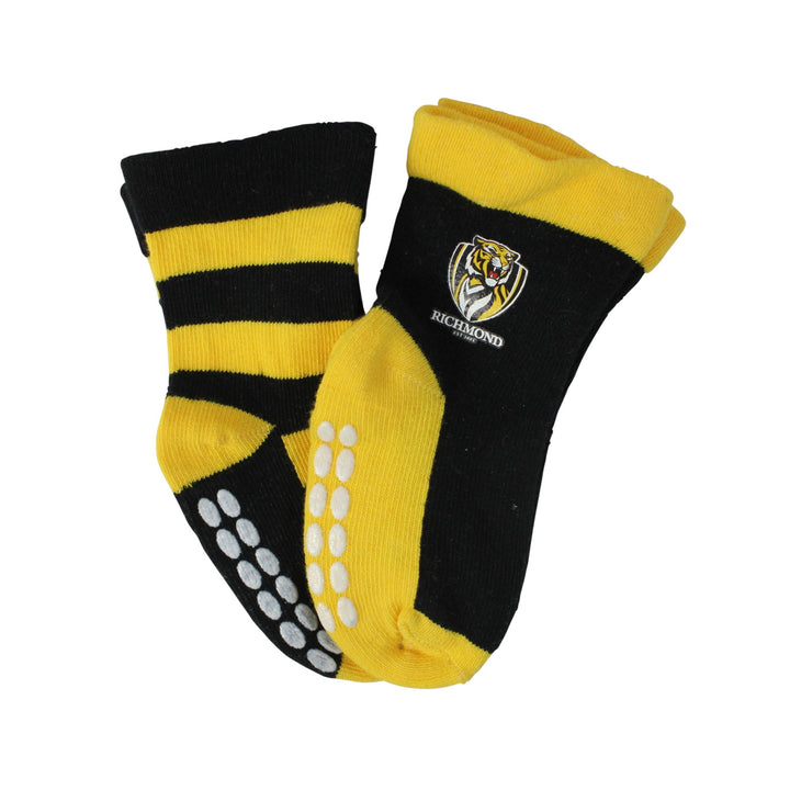 AFL Richmond Tigers 4Pk Infant Socks