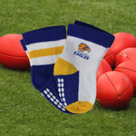 Load image into Gallery viewer, AFL West Coast Eagles 4Pk Infant Socks
