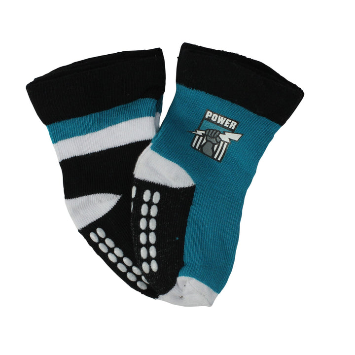 AFL Port Adelaide Power  4Pk Infant Socks