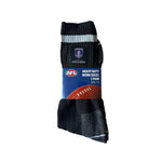 Load image into Gallery viewer, AFL Fremantle Dockers 2pk Heavy Duty Work Sock
