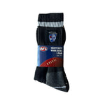 Load image into Gallery viewer, AFL Western Bulldogs  2pk Heavy Duty Work Sock
