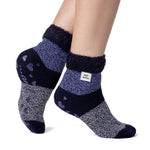 Load image into Gallery viewer, HEAT HOLDERS Feather Top Lounge Socks - Womens
