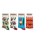 Load image into Gallery viewer, Aussie Sock Shop Sockmas 4PK Bamboo Christmas Socks
