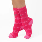 Load image into Gallery viewer, HEAT HOLDERS 1PK Licensed Lite Thermal Barbie Socks - Womens
