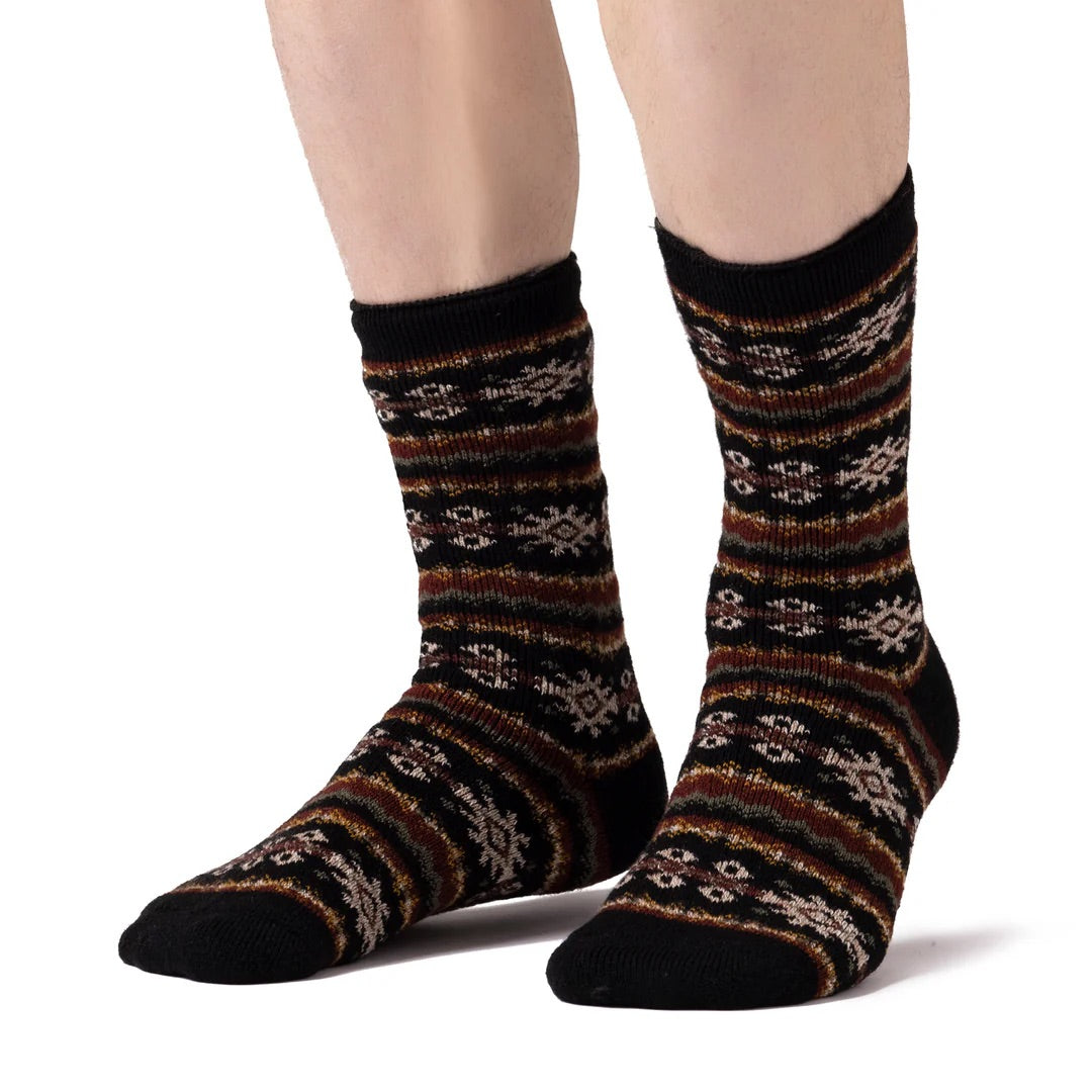 HEAT HOLDERS Lite Nordic Twist  Thermal Sock - Men's