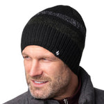 Load image into Gallery viewer, HEAT HOLDERS Mens Themal Block Stripe Roy Beanie
