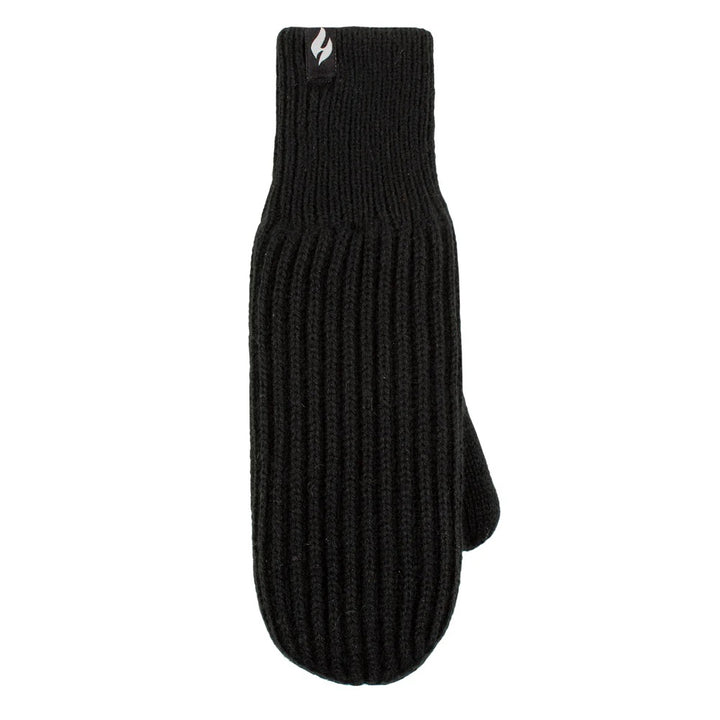 HEAT HOLDERS Unisex Marlin Ribbed Thermal Mittens