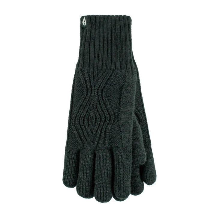 HEAT HOLDERS Tampere Cable Knit Thermal Gloves - Womens