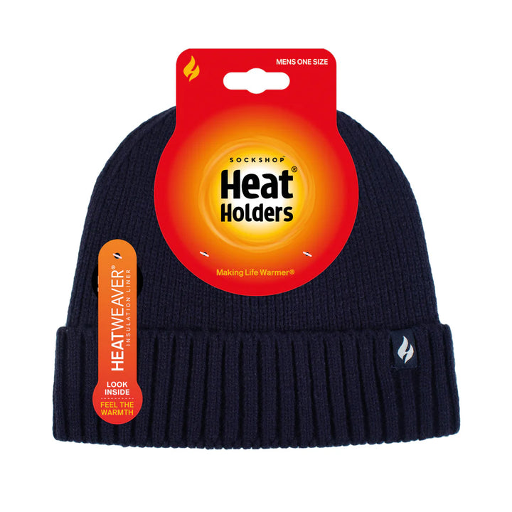 HEAT HOLDERS Mens Hermsley Turnover Cuff Hat