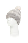 Load image into Gallery viewer, HEAT HOLDERS Aspen Pom Pom Turn Over Thermal Beanie
