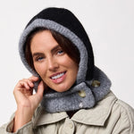 Load image into Gallery viewer, HEAT HOLDERS 1Pk Fern Button Up Snood - Womens
