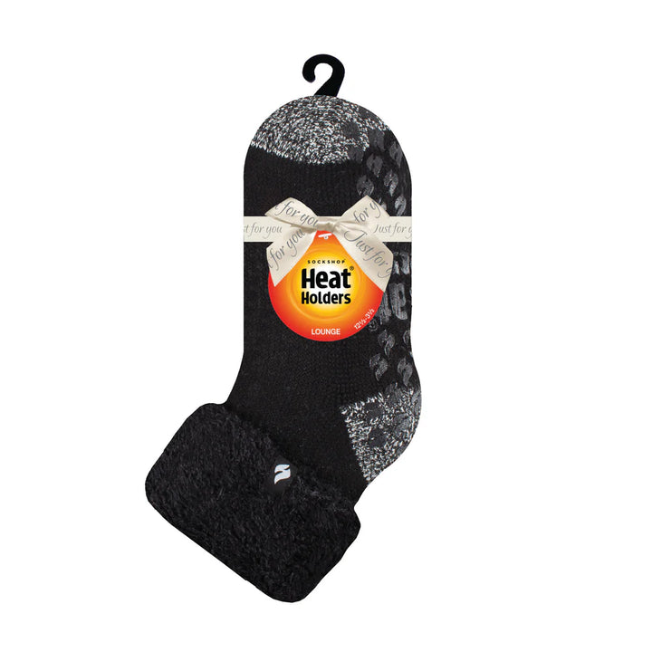 HEAT HOLDERS Kids Original Lounge Socks with Turnover Feather Top
