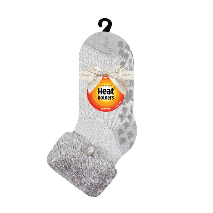HEAT HOLDERS Kids Original Lounge Socks with Turnover Feather Top