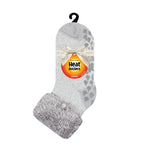 Load image into Gallery viewer, HEAT HOLDERS Kids Original Lounge Socks with Turnover Feather Top
