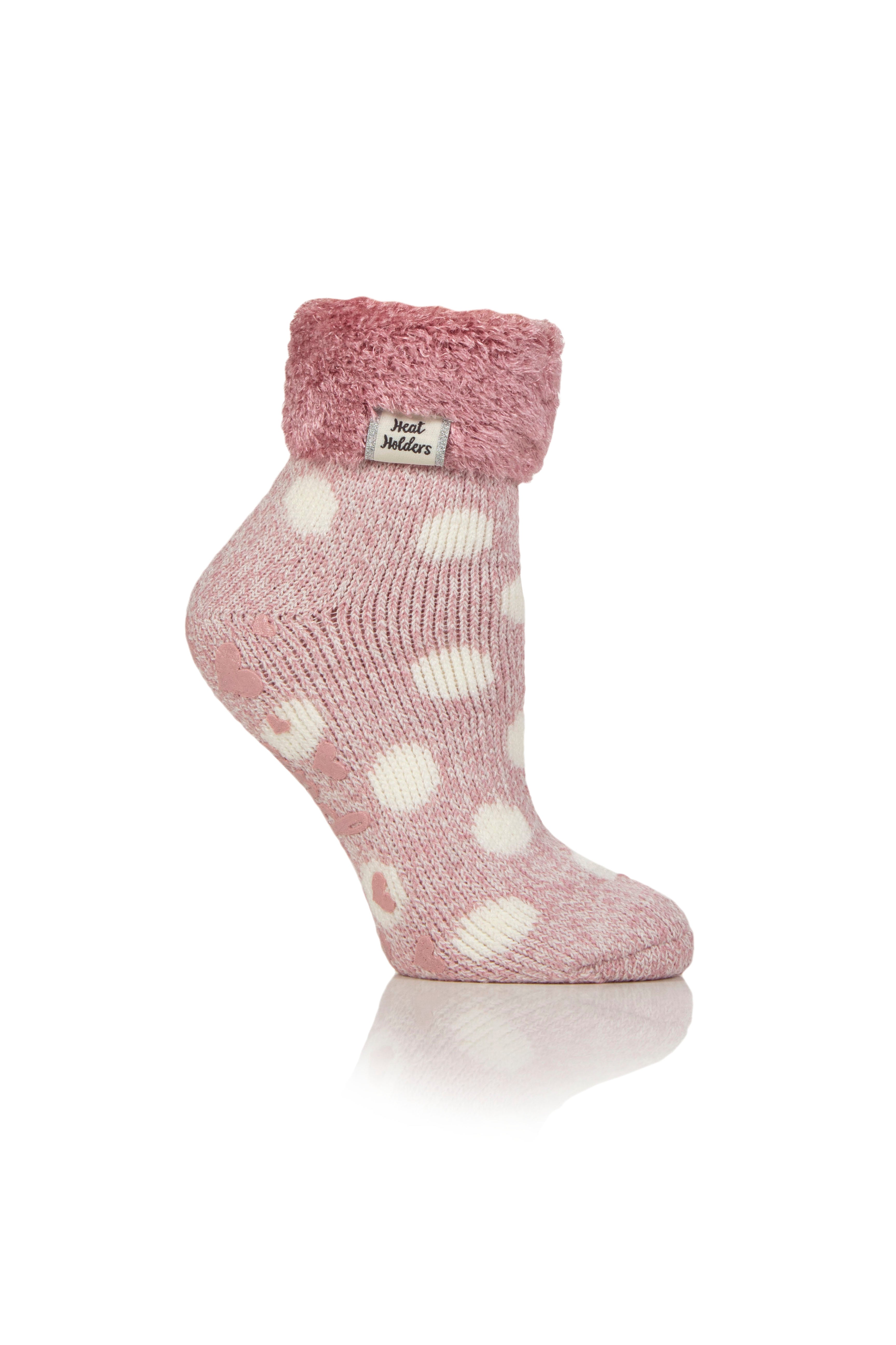 HEAT HOLDERS Thermal Lounge Slipper Socks-Womens