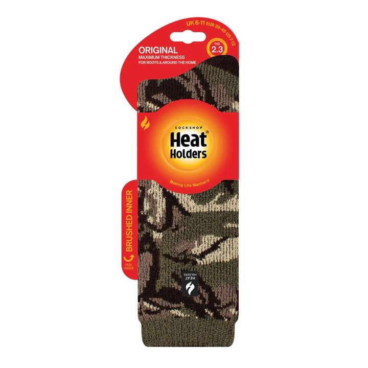 HEAT HOLDERS Limited Edition CAMO Original Long Thermal Sock - Men's