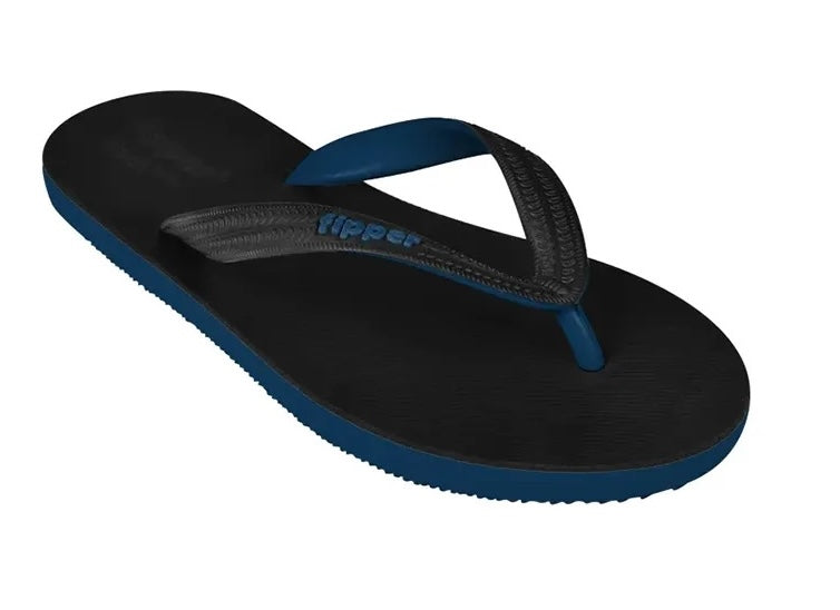 Fipper Black Series Natural Rubber Thongs - Mens