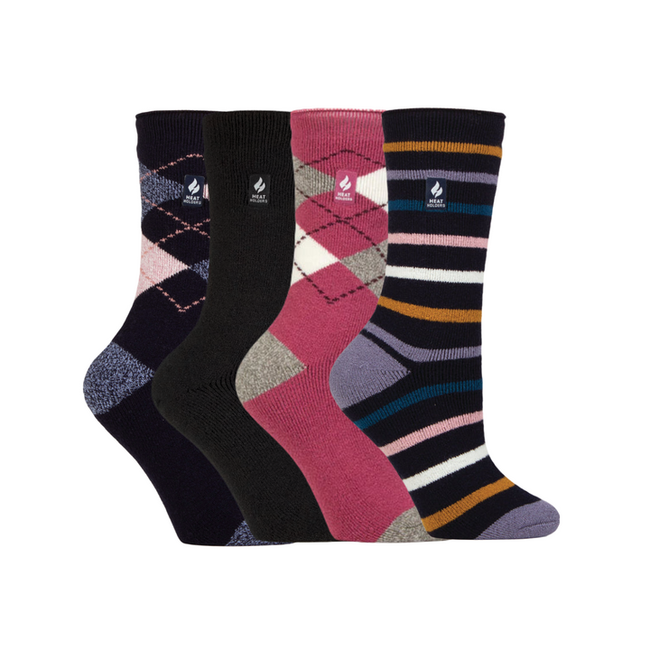 HEAT HOLDERS Lite Thermal Womens Sock - 3 Pair Bundle
