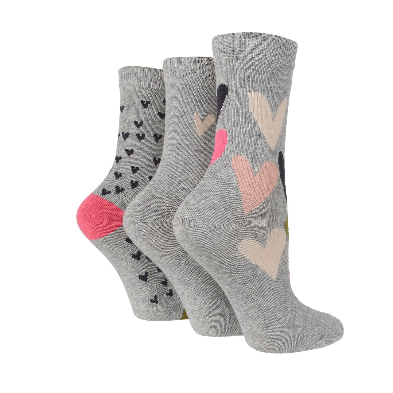 CAROLINE GARDNER 3PK Gift Boxed Cotton Socks - Women's