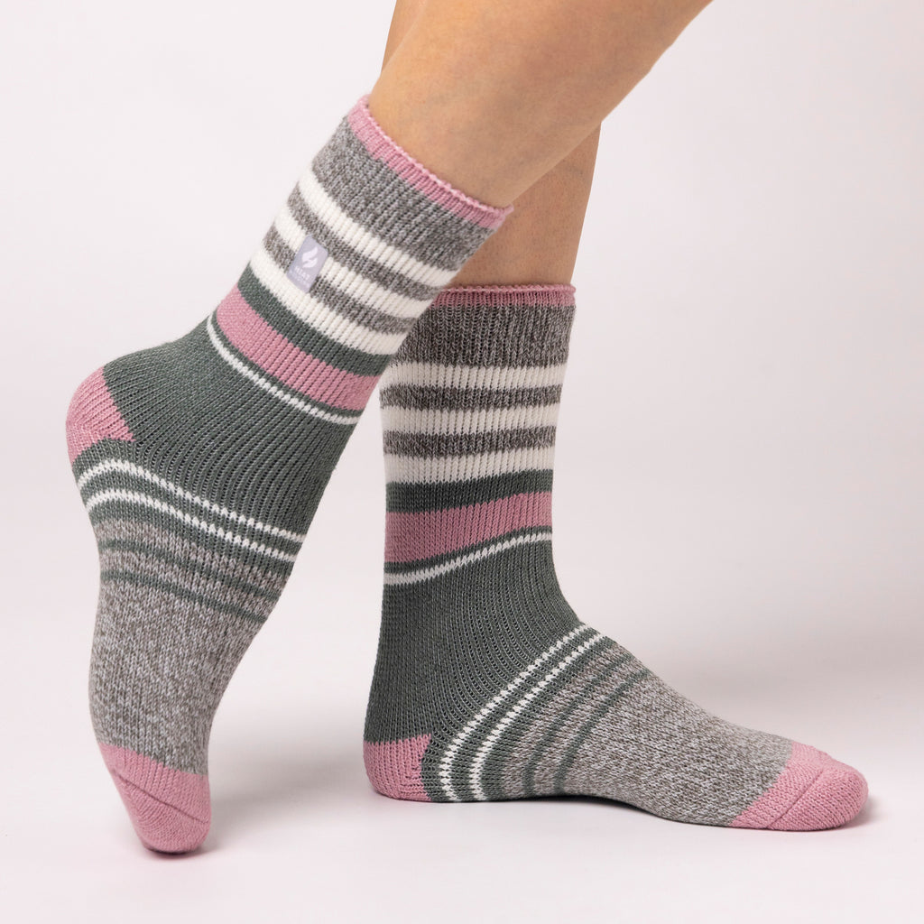 HEAT HOLDERS Original Thermal Twist Sock-Womens