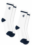 Load image into Gallery viewer, AFL Carlton Blues 2Pk Sport Crew Socks
