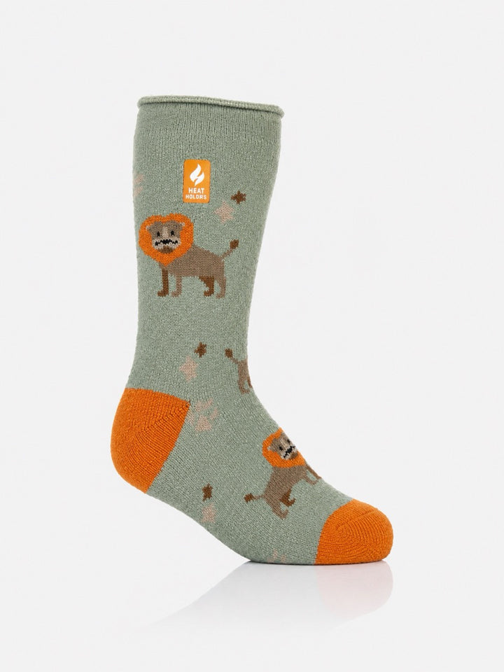 HEAT HOLDERS Warm Wishes Animal Lite Thermal Socks - kids