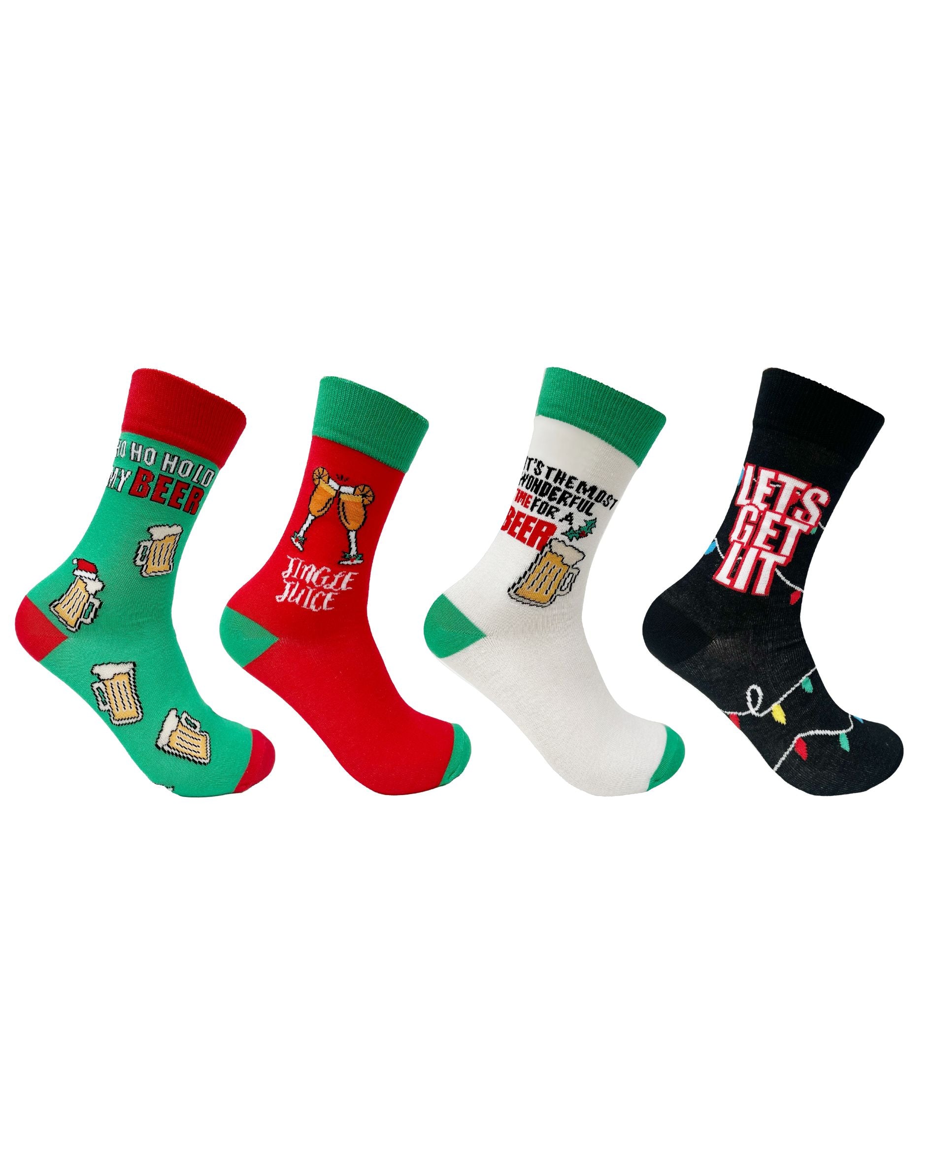 Aussie Sock Shop Sockmas 4PK Bamboo Christmas Socks