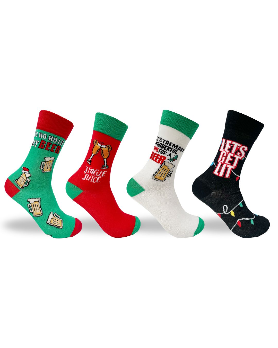 Aussie Sock Shop Sockmas 4PK Bamboo Christmas Socks