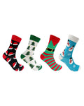 Load image into Gallery viewer, Aussie Sock Shop Sockmas 4PK Bamboo Christmas Socks
