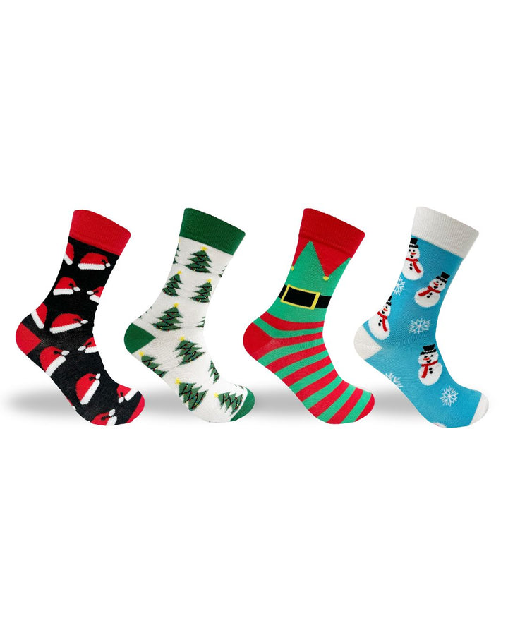 Aussie Sock Shop Sockmas 4PK Bamboo Christmas Socks