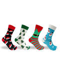 Load image into Gallery viewer, Aussie Sock Shop Sockmas 4PK Bamboo Christmas Socks
