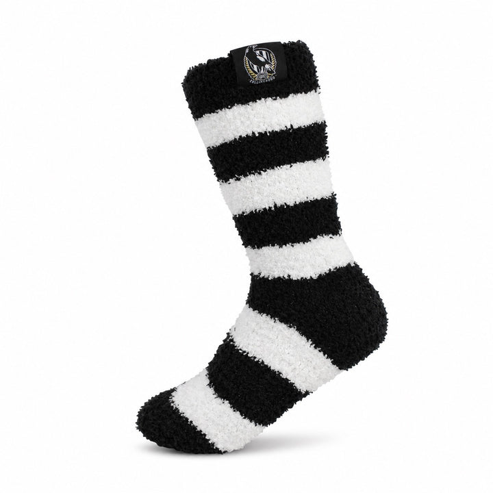 AFL Collingwood Magpies 2Pk Bed Socks - Womens