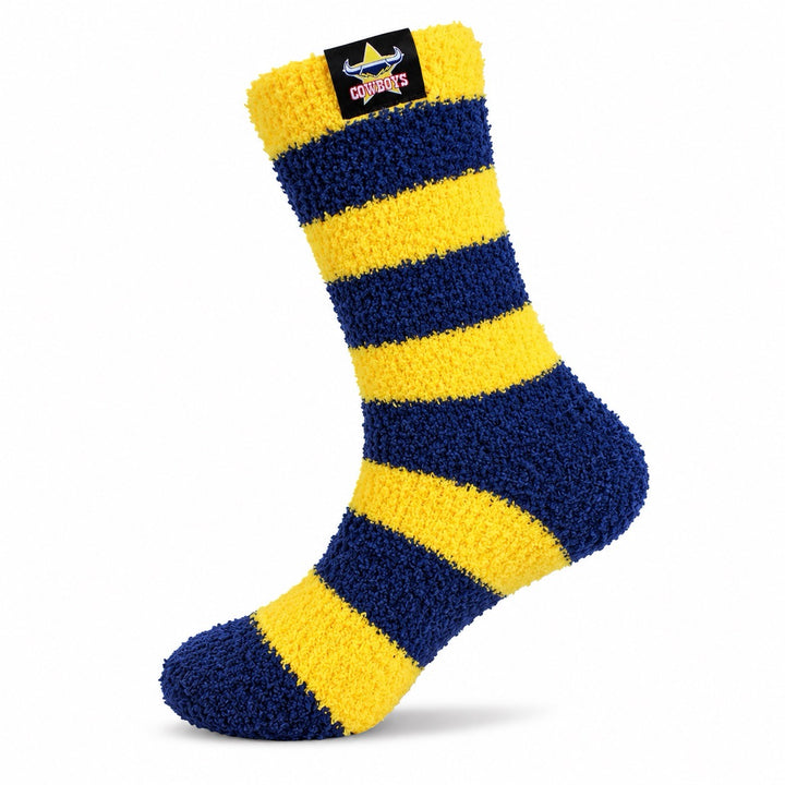 NRL North Queensland Cowboys 2Pk Bed Socks